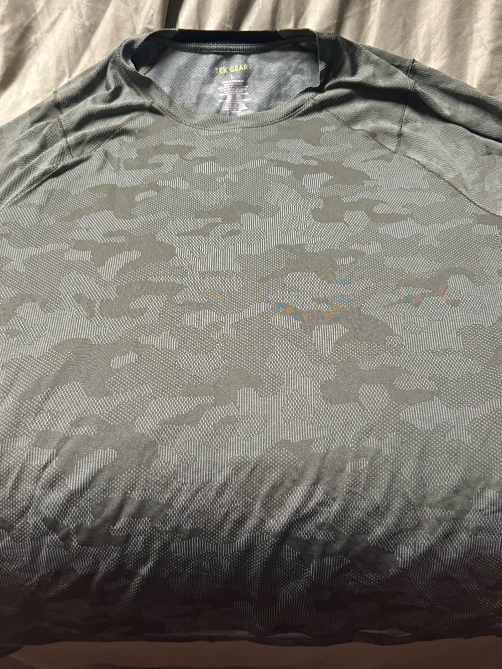Tek Gear Men’s Camo Performance Athletic T-Shirt